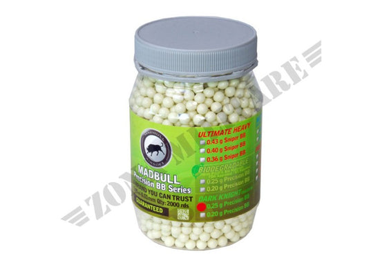 Pallini 0.25G Tracer Precision 2000 Rds Madbull
