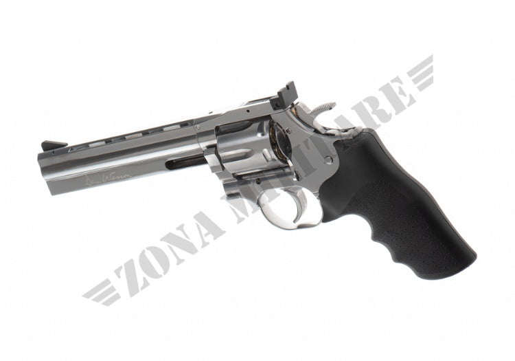 Revolver Dan Wesson 6 Pollici Dw 715 Full Metal Co2 Silver