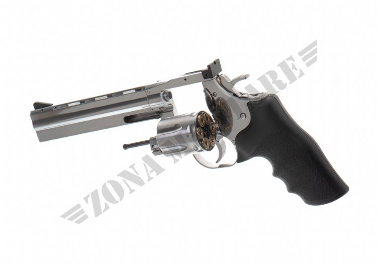 Revolver Dan Wesson 6 Pollici Dw 715 Full Metal Co2 Silver