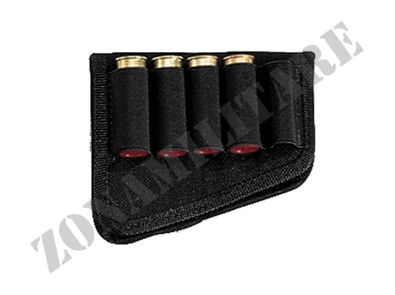 Portacartucce Da Calcio Cal.12 Colore Nero