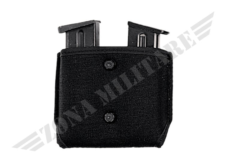 Porta Caricatore Doppio In Cordura Vega Holster Nero