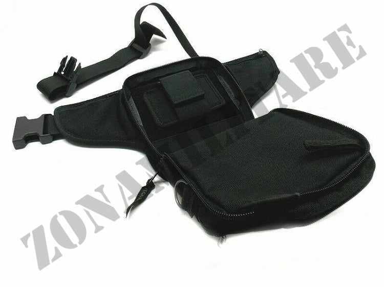 Marsupio Vega Holster Cordura Con Fondina Interna Nero