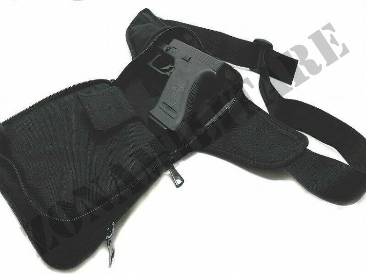 Marsupio Vega Holster Cordura Con Fondina Interna Nero