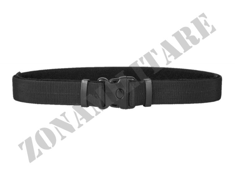 Cinturone In Doppio Nastro Extra Rigido Nero Vega Holster