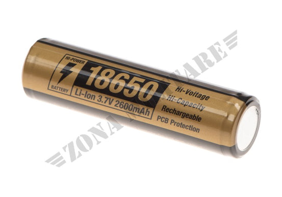 18650 Battery 3.7V 2600Mah Clawgear