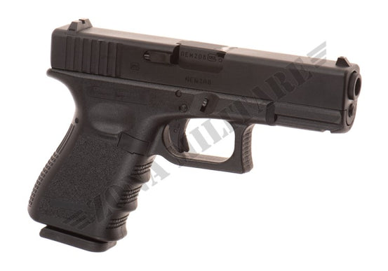 Pistola Glock 19 A GAS Scarrellante In Metallo Nera