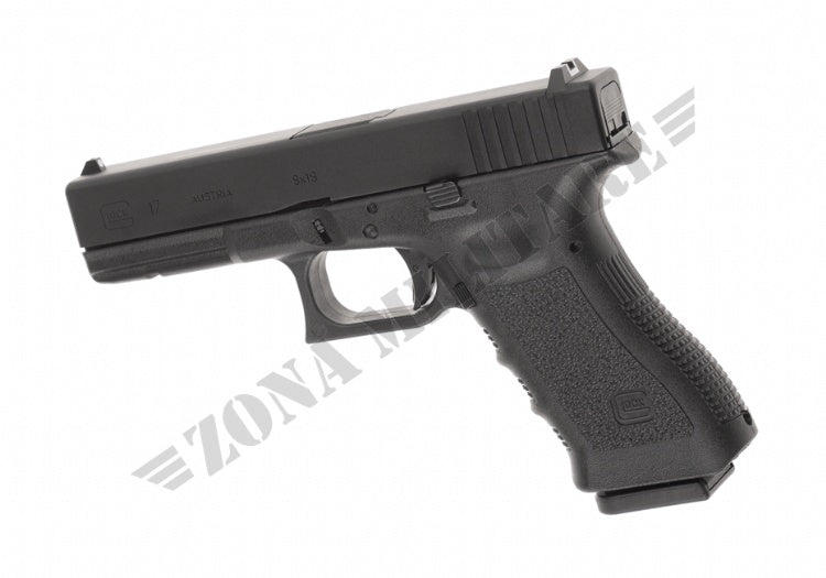 Pistola Glock 17 Scarrellante In Metallo Gbb Nera umarex
