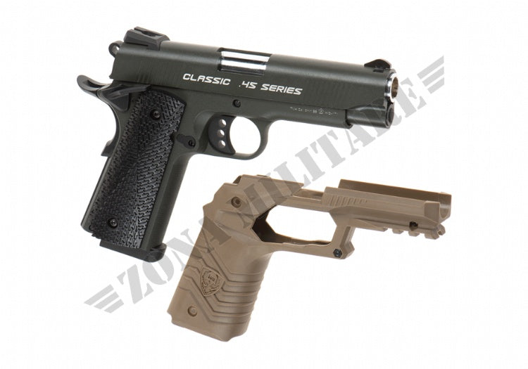 Pistola Hg-171 Metal Version Gbb Hfc Tan Version