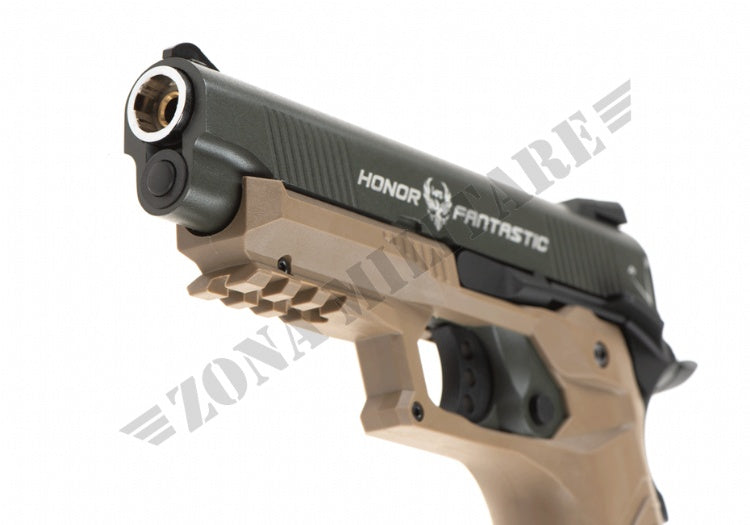 Pistola Hg-171 Metal Version Gbb Hfc Tan Version
