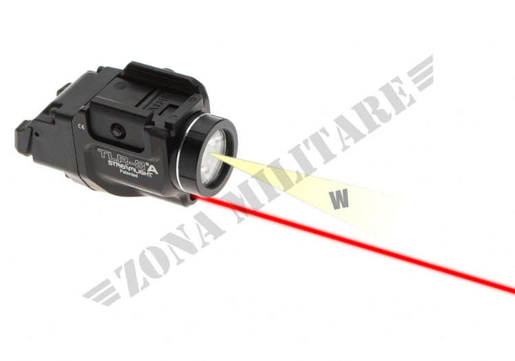 Torcia Con Laser Rosso Tlr-8 A Streamlight