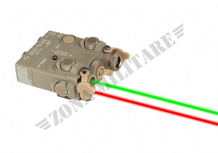 Dbal-A2 Laser Module Red + Green Wadsn Dark Earth