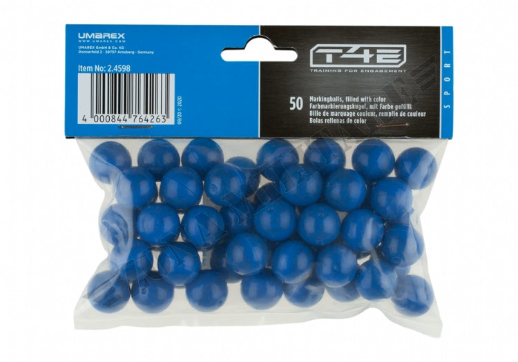 Munizioni .68 Sport Mab 68 Marking Balls Blue 2.52G 50Rds T4E