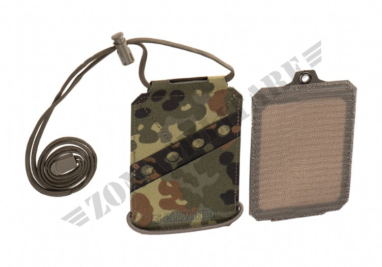 Porta tesserino Multi Purpose Id Holder Clawgear Flecktarn