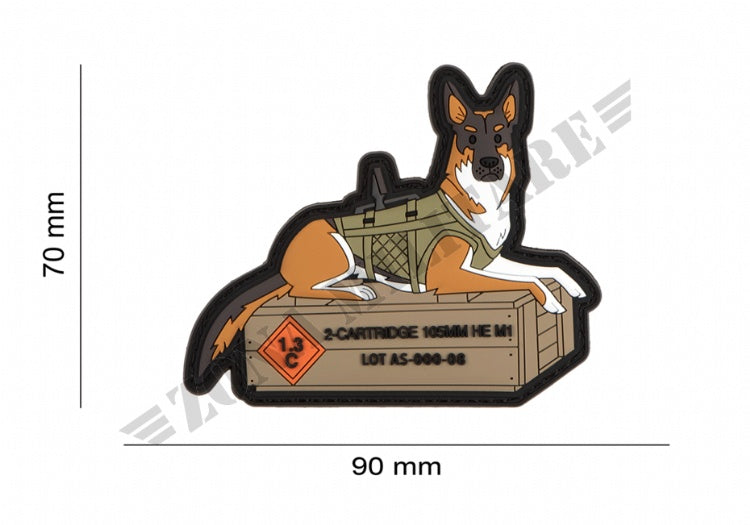 German Shepard Tactical Dog Patch Airsoftology