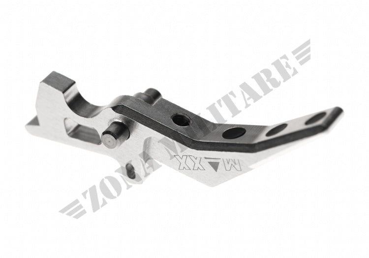 Cnc Aluminum Advanced Trigger Style B Maxx Model Silver