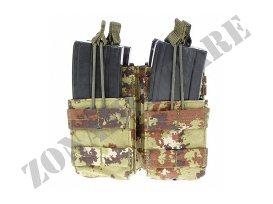 PORTA CARICATORI DOPPIO PER 4 CARICATORI VEGETATO ITALIANO SBB