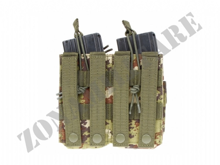 PORTA CARICATORI DOPPIO PER 4 CARICATORI VEGETATO ITALIANO SBB