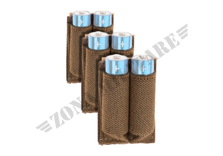 Battery Strap Stilo Aa 3-Pack Invader Gear Coyote