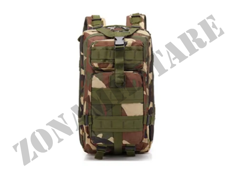 ZAINO MILITARY 3P TRAVELING BACKPACK 13 LITRI WOODLAND A.C.M.