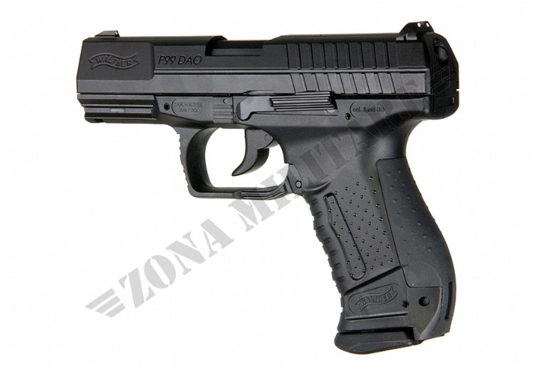 Pistola P99 Dao in metallo Co2 Walther Black