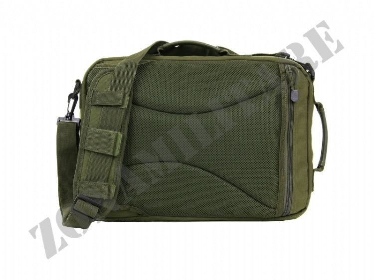 Borsa Porta Computer Militare In Cordura Verde