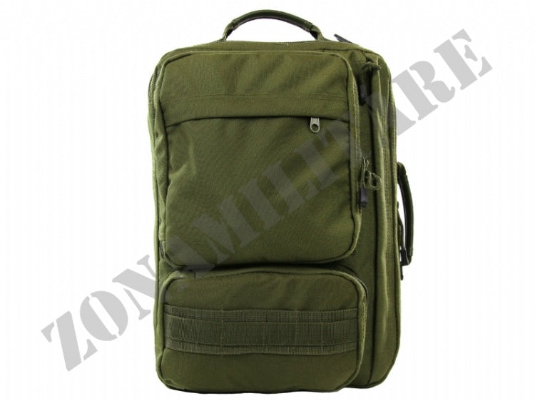 Borsa Porta Computer Militare In Cordura Verde