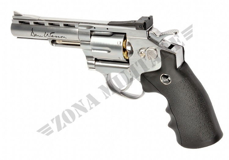 Revolver Dan Wesson 4 Inch Full Metal Co2 Chrome