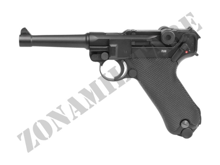 PISTOLA LEGEND P08 NO BLOWBACK CAL.4.5 POT.<7.5J UMAREX