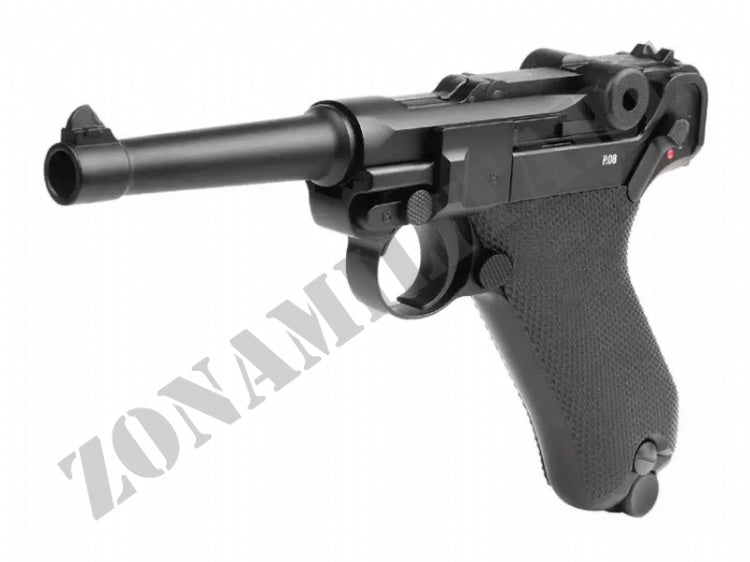 PISTOLA LEGEND P08 NO BLOWBACK CAL.4.5 POT.<7.5J UMAREX