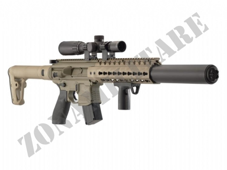 Carabina Sig Sauer Cac Mcx 4.5 Fde Co2 Con Ottica 1-4X24 Cal.4.5 Pot.<7.5Joule