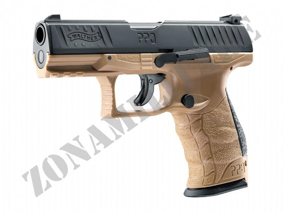 PISTOLA PPQ M2 Fde .43 Pot < 7.5 Dual Tone T4E Walther UMAREX