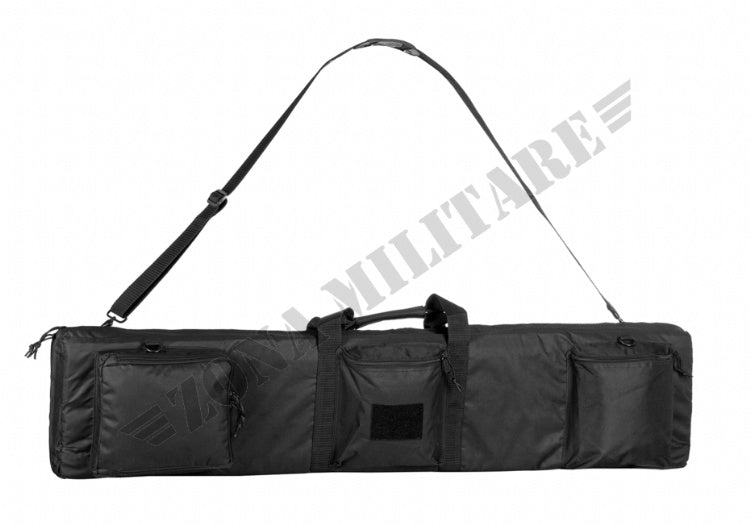 BORSA PORTA FUCILE IMBOTTITA 130cm NERA INVADER GEAR