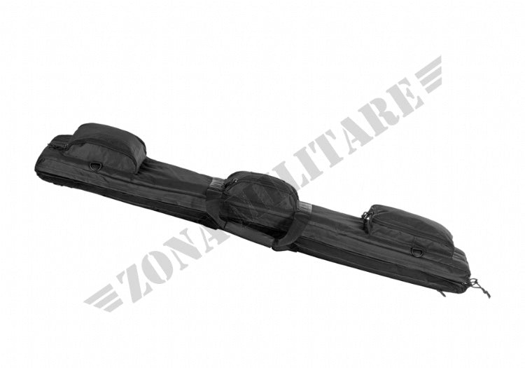 BORSA PORTA FUCILE IMBOTTITA 130cm NERA INVADER GEAR