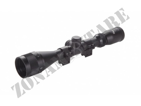 Ottica Ao 3-9X40 Mil Dot 39 Optics Con Anelli