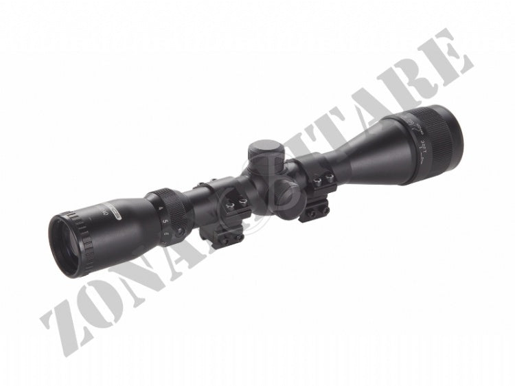 Ottica Ao 3-9X40 Mil Dot 39 Optics Con Anelli