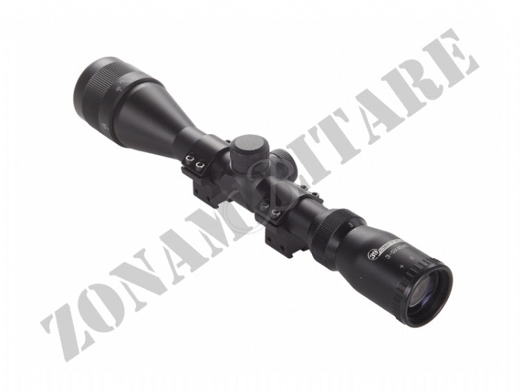 Ottica Ao 3-9X40 Mil Dot 39 Optics Con Anelli