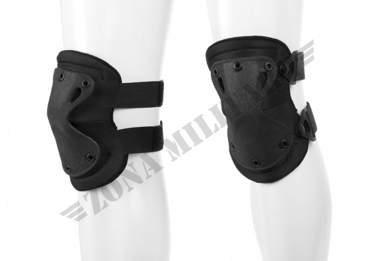 Ginocchiere nere Xpd Knee Pads Invader Gear