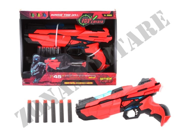 Pistola Starter Serve & Protect Medium 29Cm Met Luce + 6 Razzi