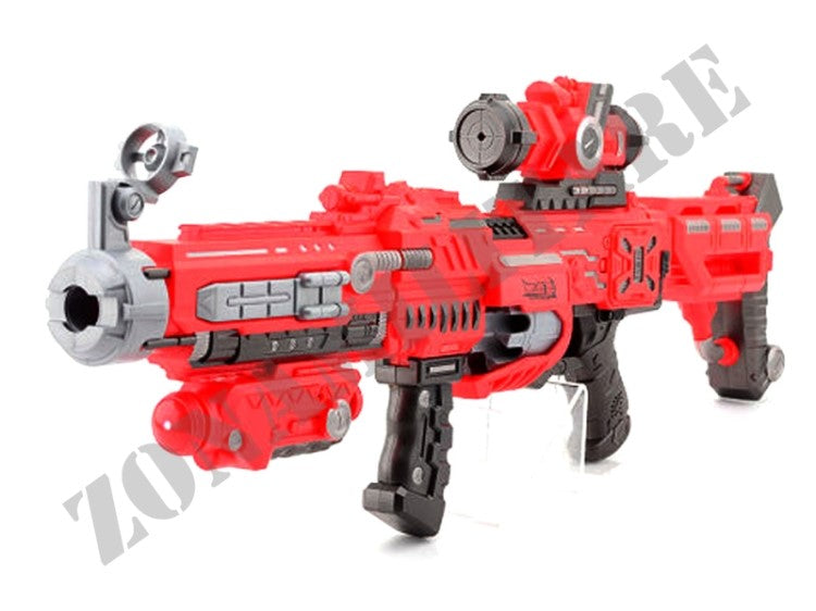 Serve & Protect Shooter 75Cm Con Tacca Di Tiro + 20 Dardi