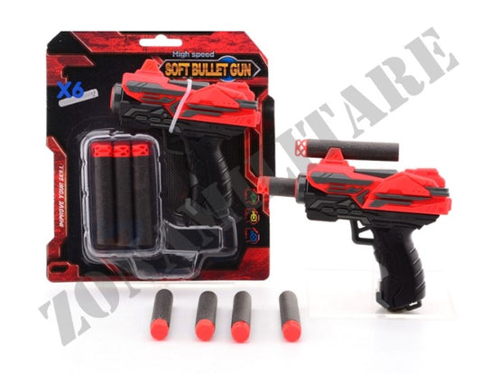 Pistola Serve & Protect Shooter Starter Set Mini + 6 Dardi