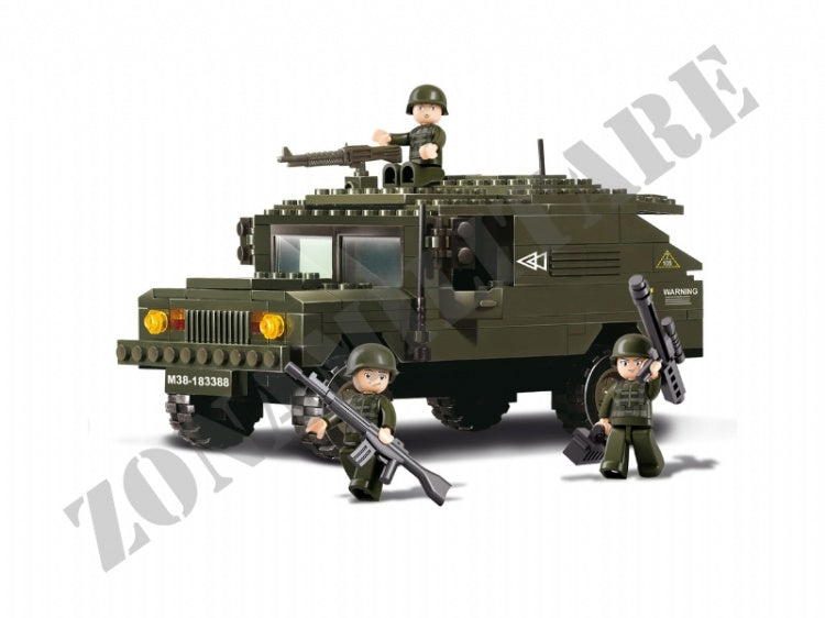 Set Costruzioni Sluban Suv Trasporto Truppe M38-B9900
