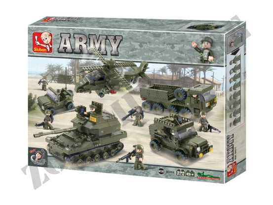 Set Costruzioni Sluban Set Completo Armata Di Terra M38-B0311