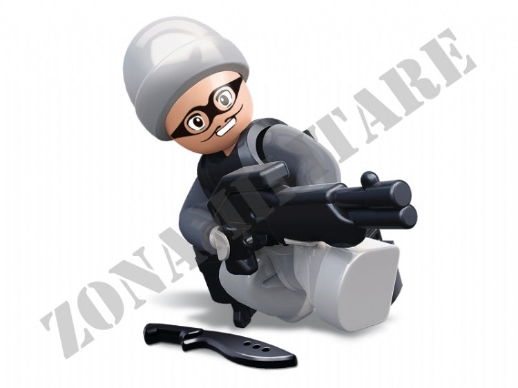 Set Costruzioni Sluban Set Completo Mini Figures Polizia E Ladri