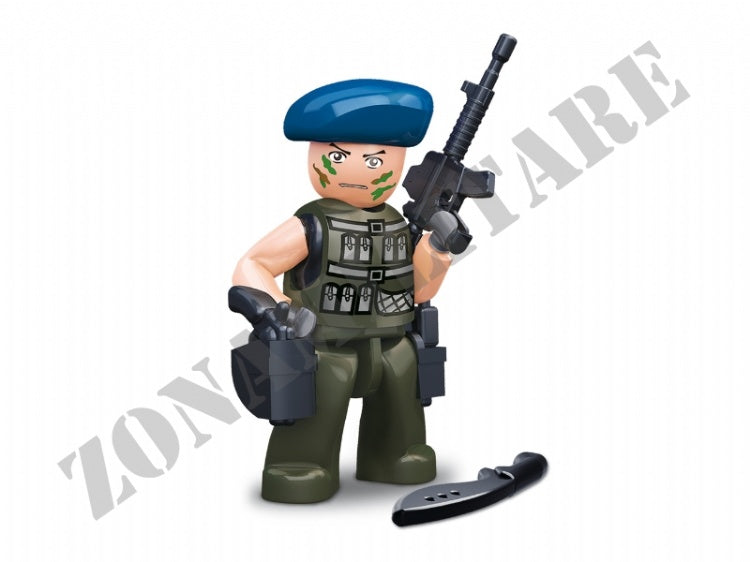 Set Costruzioni Sluban Set Completo Mini Figures Polizia E Ladri