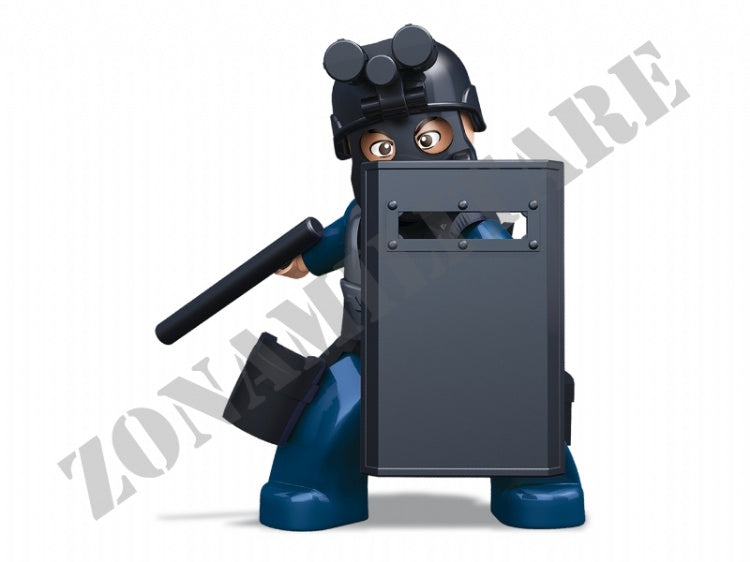 Set Costruzioni Sluban Set Completo Mini Figures Polizia E Ladri