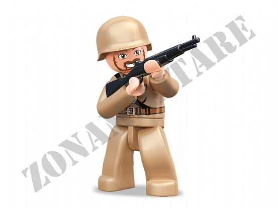 Mini Figures Sluban Wwii Assaltatore Con Fucile A Pompa