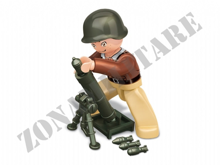 Set Costruzioni Sluban Set Completo Personaggi Wwii