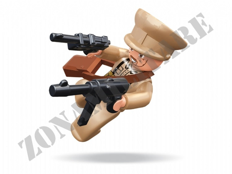Set Costruzioni Sluban Set Completo Personaggi Wwii