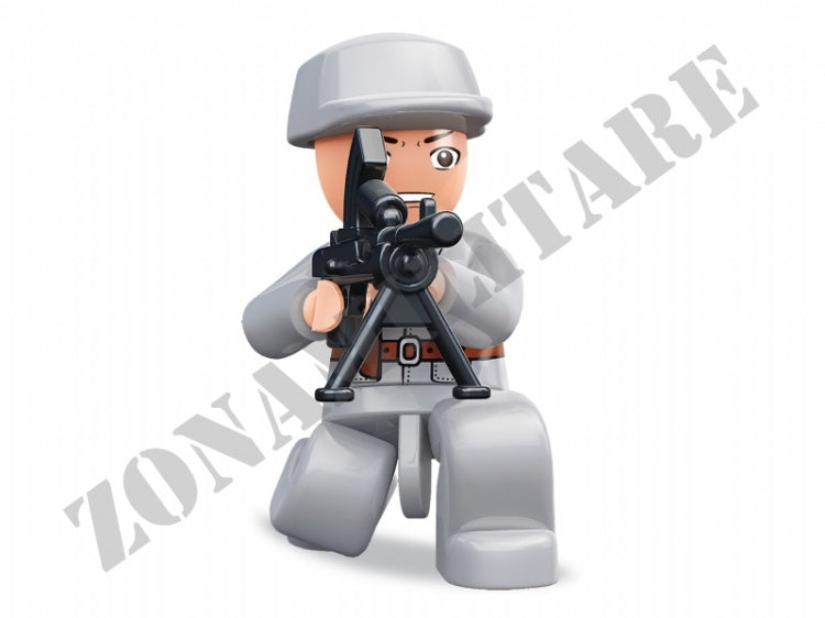 Set Costruzioni Sluban Set Completo Personaggi Wwii