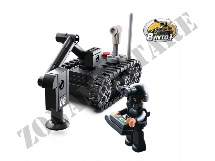 Set Costruzioni Sluban Robot Disinnesco Ordigni Ied M38-B0587D